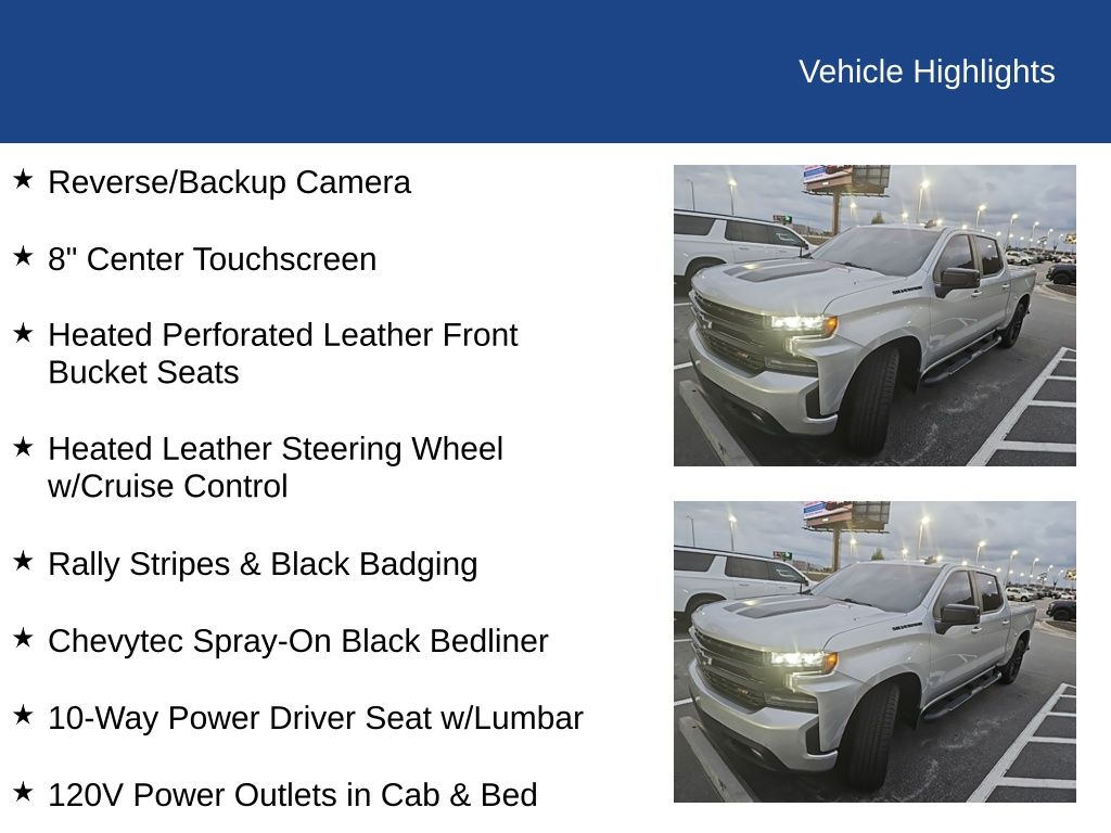 2020 Chevrolet Silverado 1500 2WD Crew Cab Short Bed RST