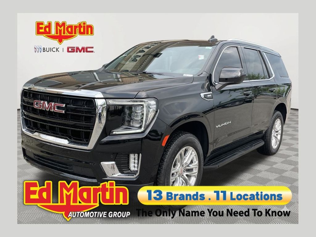 Onyx Black 2023 GMC Yukon SUV / Crossover Four-Wheel Drive 