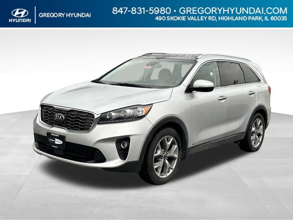 Sparkling Silver 2019 Kia Sorento SUV / Crossover All-Wheel Drive 8-Speed Automatic