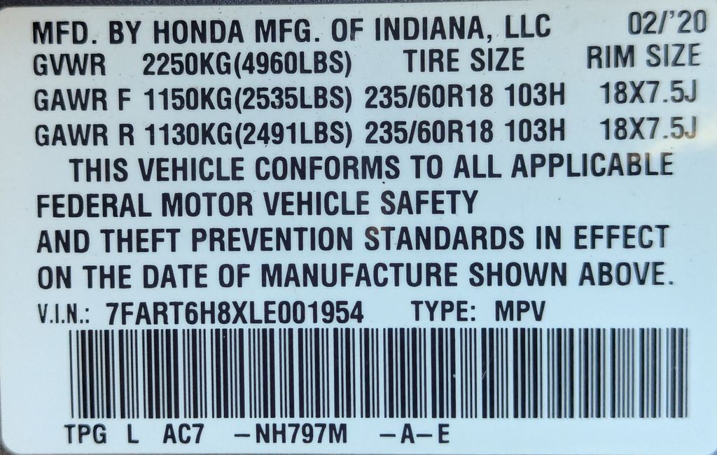 2020 Honda CR-V Hybrid EX-L 37