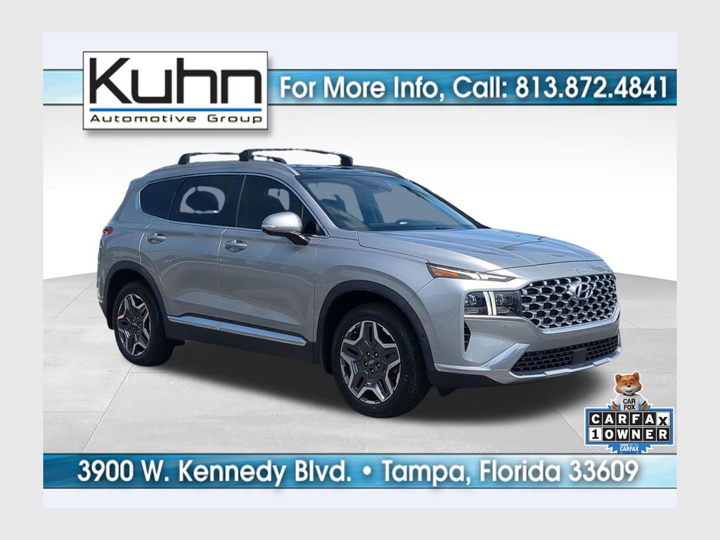 Shimmering Silver 2022 Hyundai Santa Fe SUV / Crossover Front-Wheel Drive Automatic