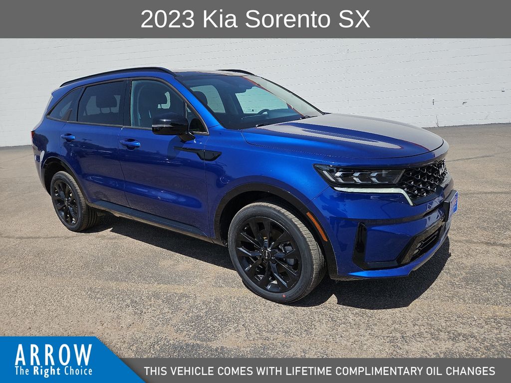Sapphire Blue 2023 Kia Sorento SUV / Crossover All-Wheel Drive 8-Speed Dual Clutch
