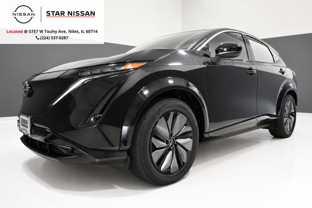 Black Diamond Pearl 2023 Nissan Ariya SUV / Crossover Front-Wheel Drive Continuously Variable Transmission