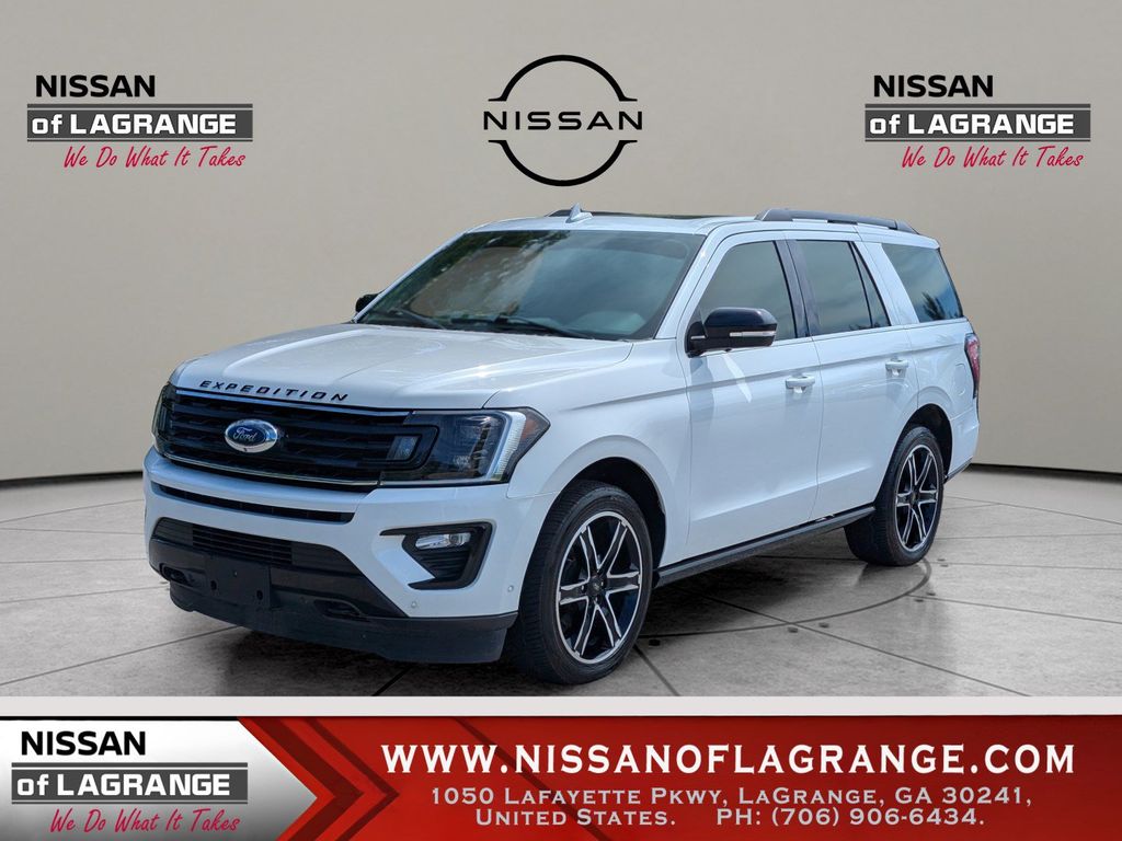 Star White Metallic Tri-Coat 2021 Ford Expedition SUV / Crossover Four-Wheel Drive Automatic
