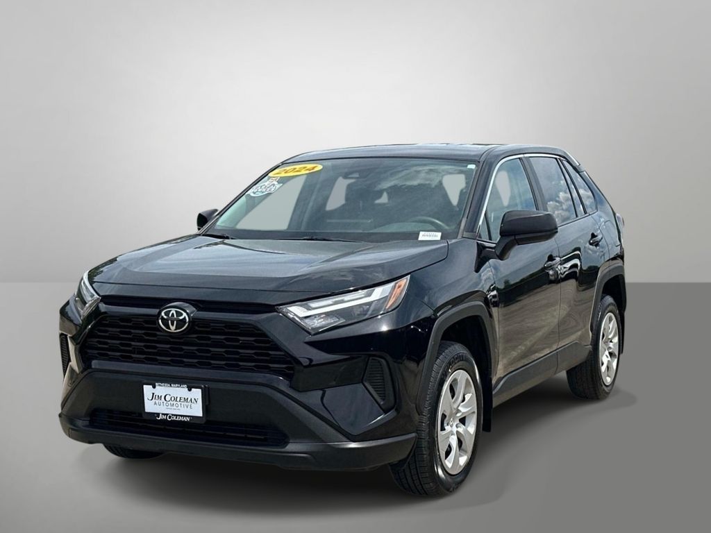 Midnight Black Metallic 2024 Toyota RAV4 SUV / Crossover All-Wheel Drive 8-Speed Automatic