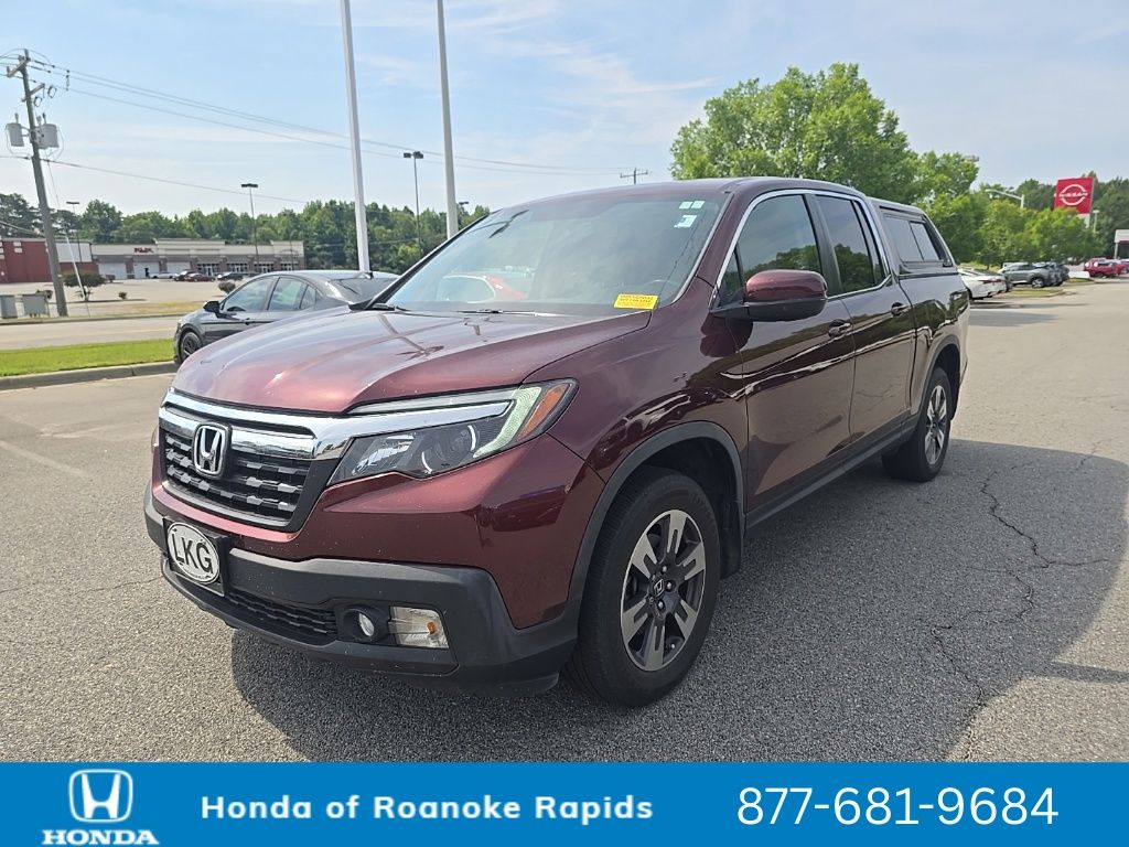 Red (Burgundy) 2019 Honda Ridgeline RTL-T AWD Pickup Truck All-Wheel Drive 6-Speed Automatic