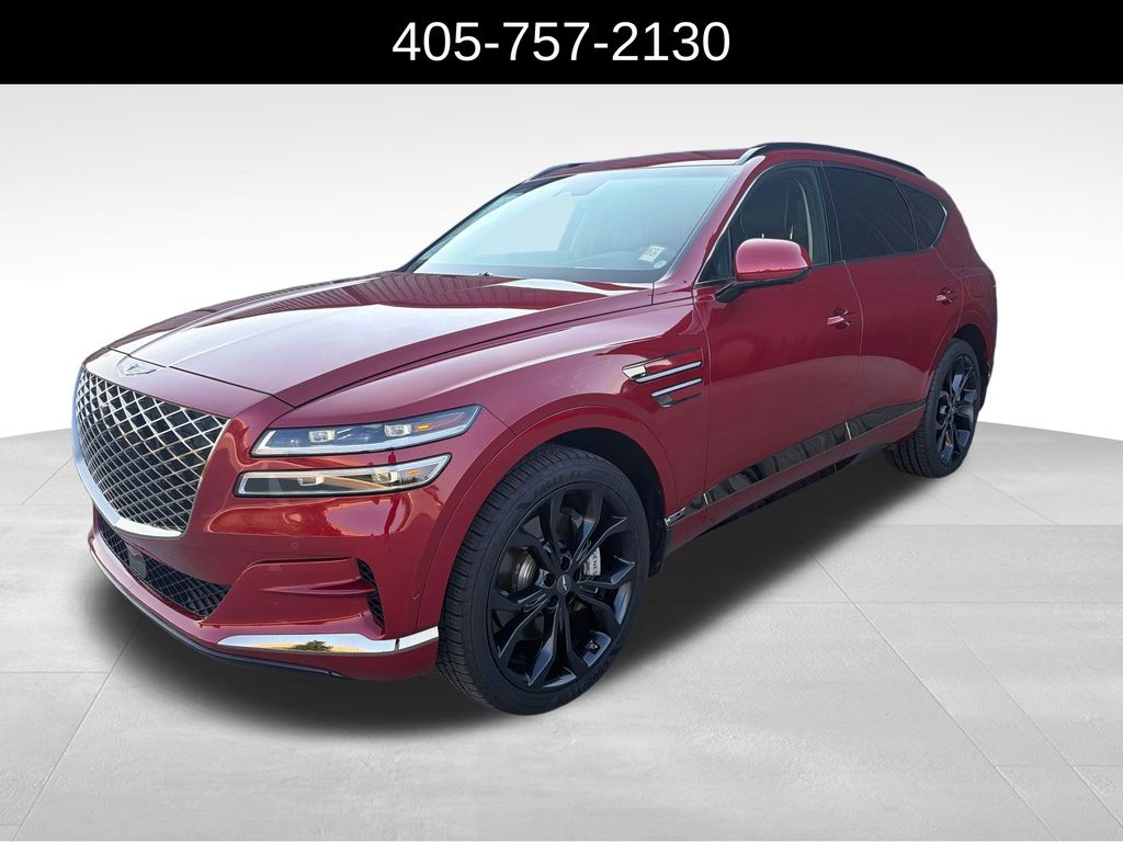Mauna Red 2024 Genesis GV80 SUV / Crossover All-Wheel Drive 8-Speed Automatic