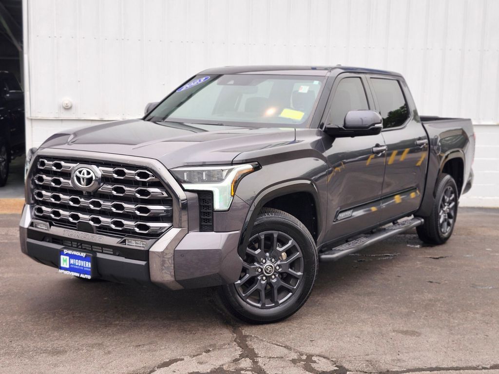 Magnetic Gray Metallic 2023 Toyota Tundra Pickup Truck Four-Wheel Drive Automatic