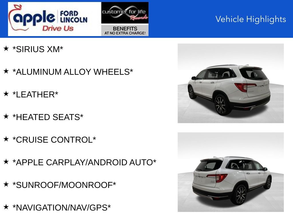 2022 Honda Pilot AWD Elite