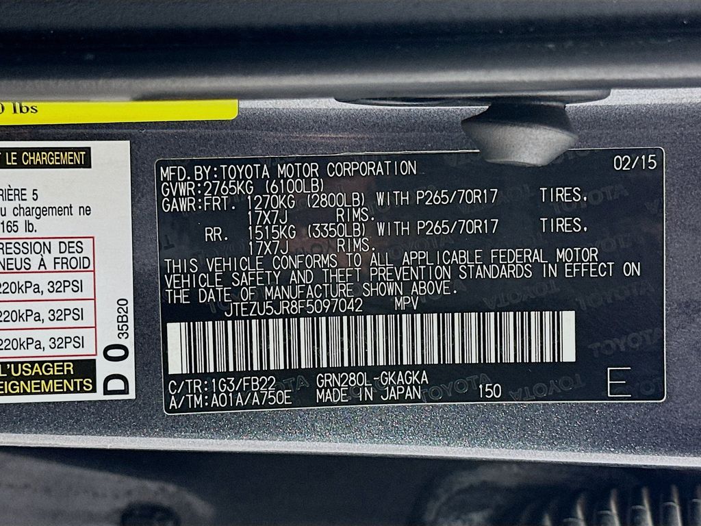 Thumbnail: 2015 Toyota 4Runner - 32