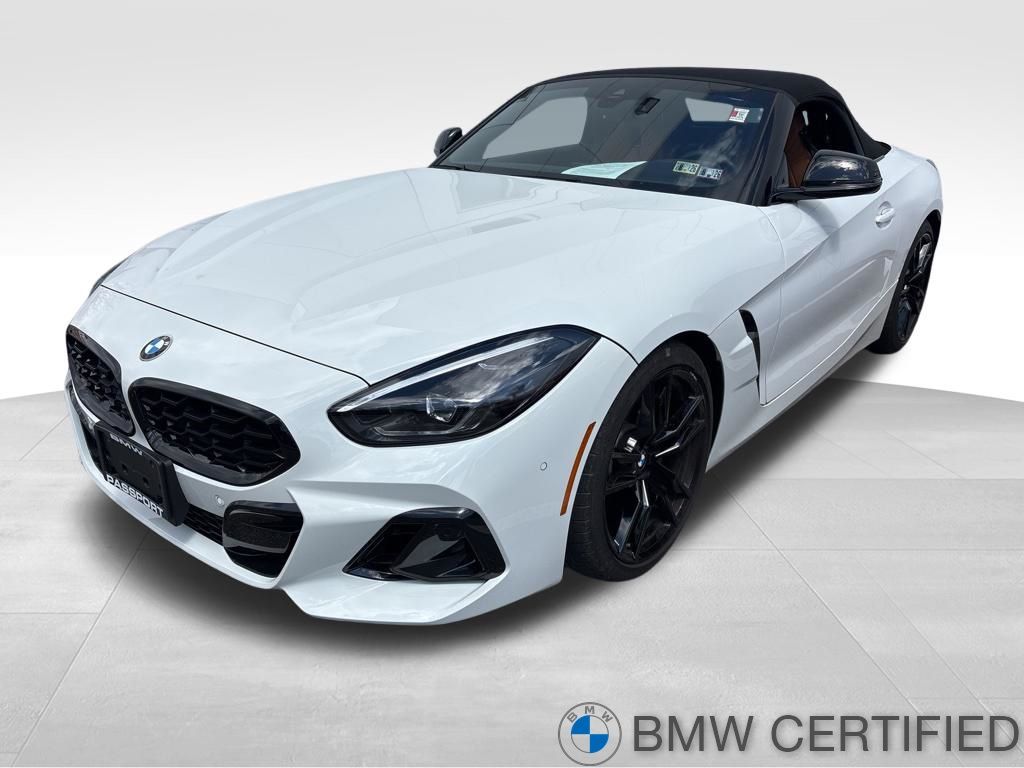 Alpine White 2024 BMW Z4 sDrive30i RWD Convertible Rear-Wheel Drive 8-Speed Automatic