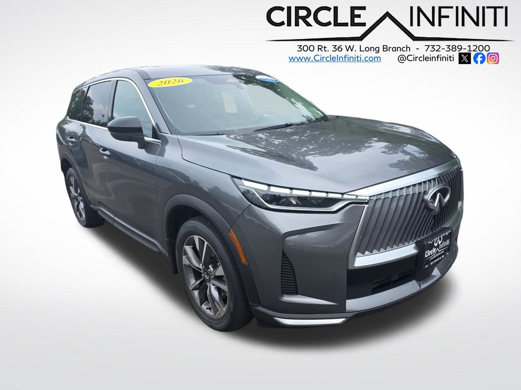 Gray (Graphite Shadow) 2026 INFINITI QX60 SUV / Crossover All-Wheel Drive 9-Speed Automatic