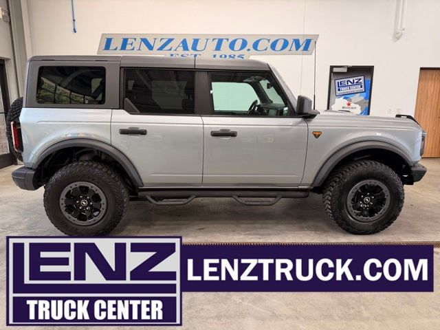 Silver 2021 Ford Bronco SUV / Crossover Four-Wheel Drive Automatic