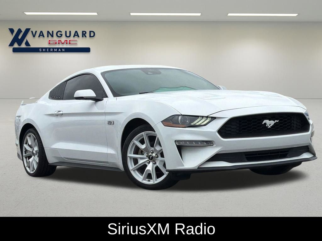Oxford White 2023 Ford Mustang EcoBoost Premium Fastback RWD Coupe Rear-Wheel Drive Automatic