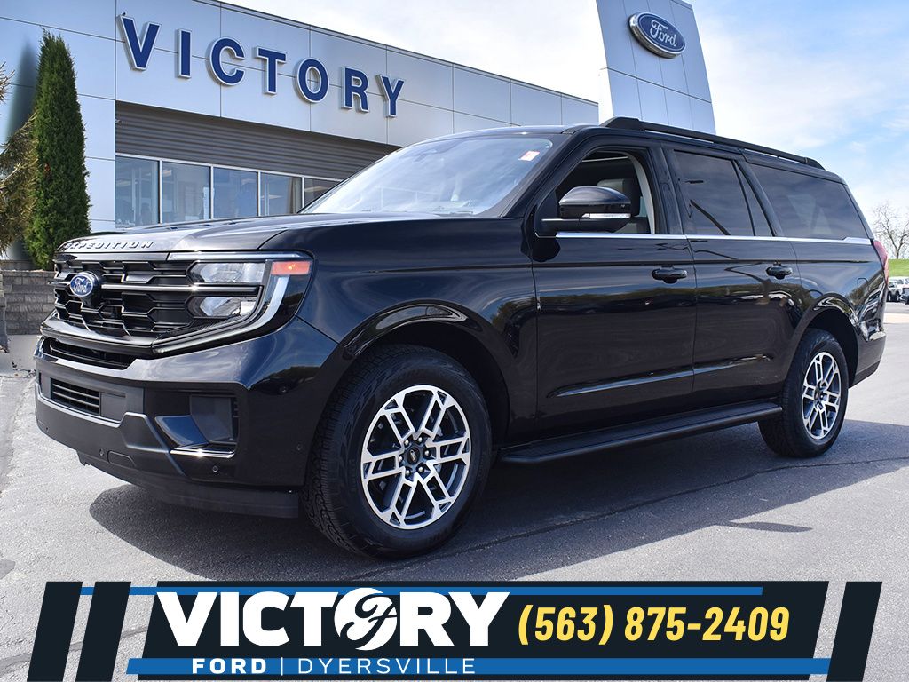 Black Metallic 2025 Ford Expedition SUV / Crossover Four-Wheel Drive Automatic