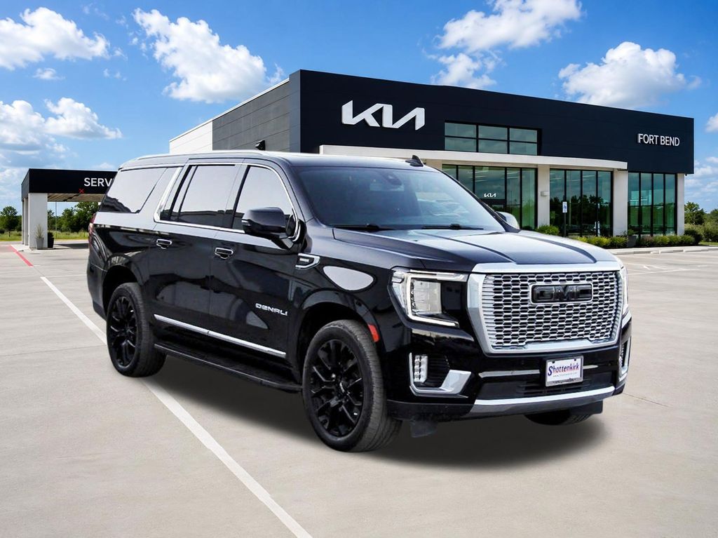 2021 GMC Yukon XL Denali Black at Bayway Cadillac of The Woodlands