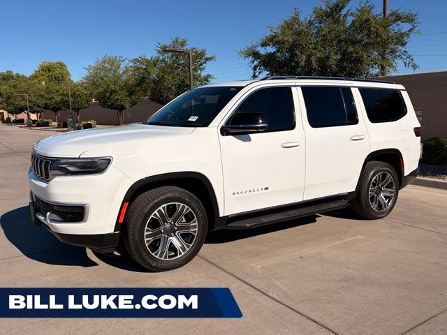 Bright White Clearcoat 2023 Jeep Wagoneer SUV / Crossover 4X2 8-Speed Automatic
