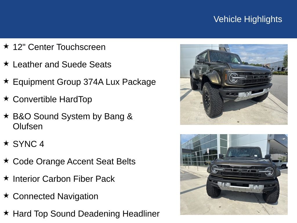 2025 Ford Bronco Raptor