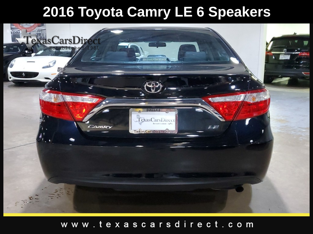 2016 Toyota Camry LE 7