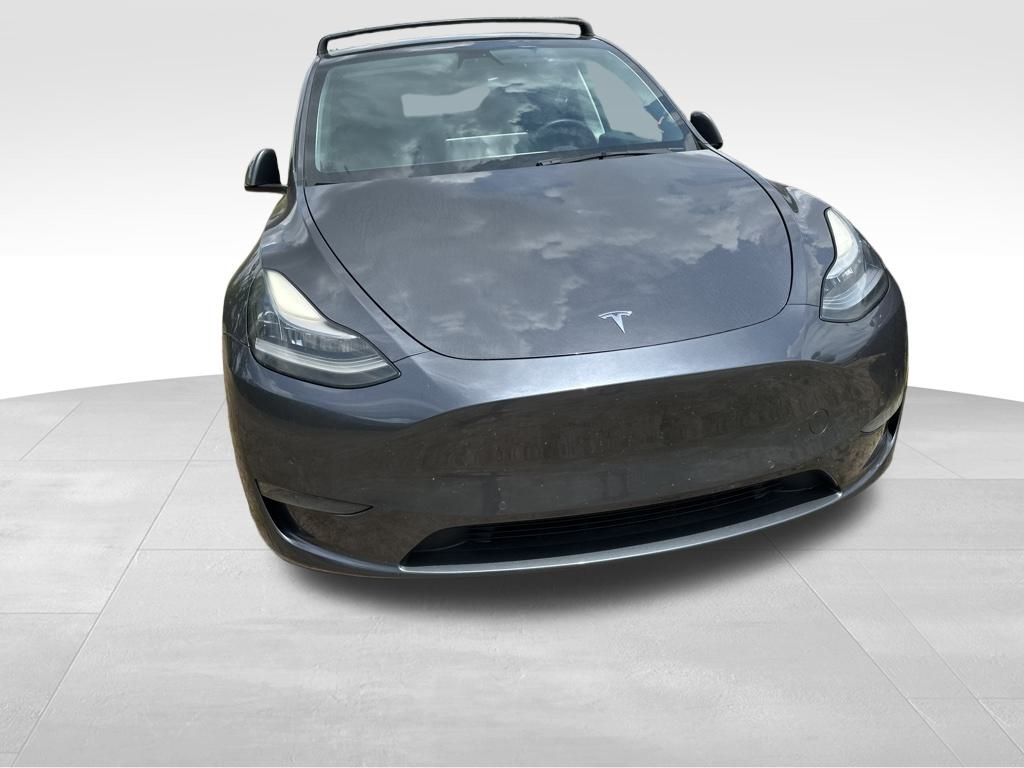 2021 Midnight Silver Metallic Tesla Model Y Performance AWD SUV