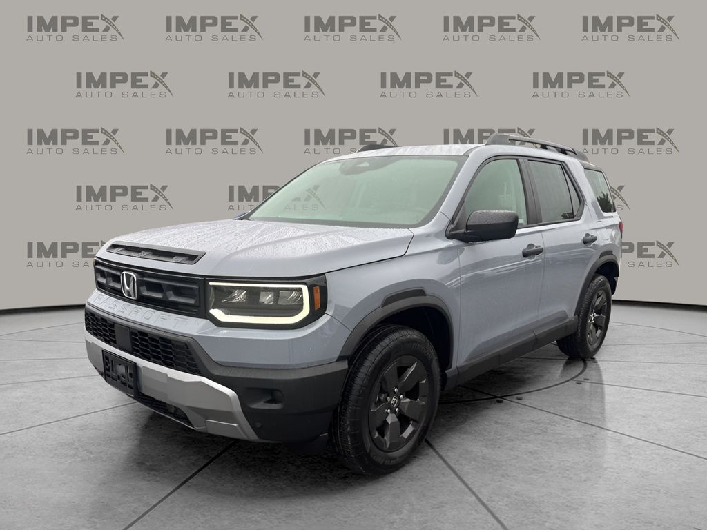 Sonic Gray Pearl 2026 Honda Passport RTL Blackout AWD SUV / Crossover All-Wheel Drive Automatic