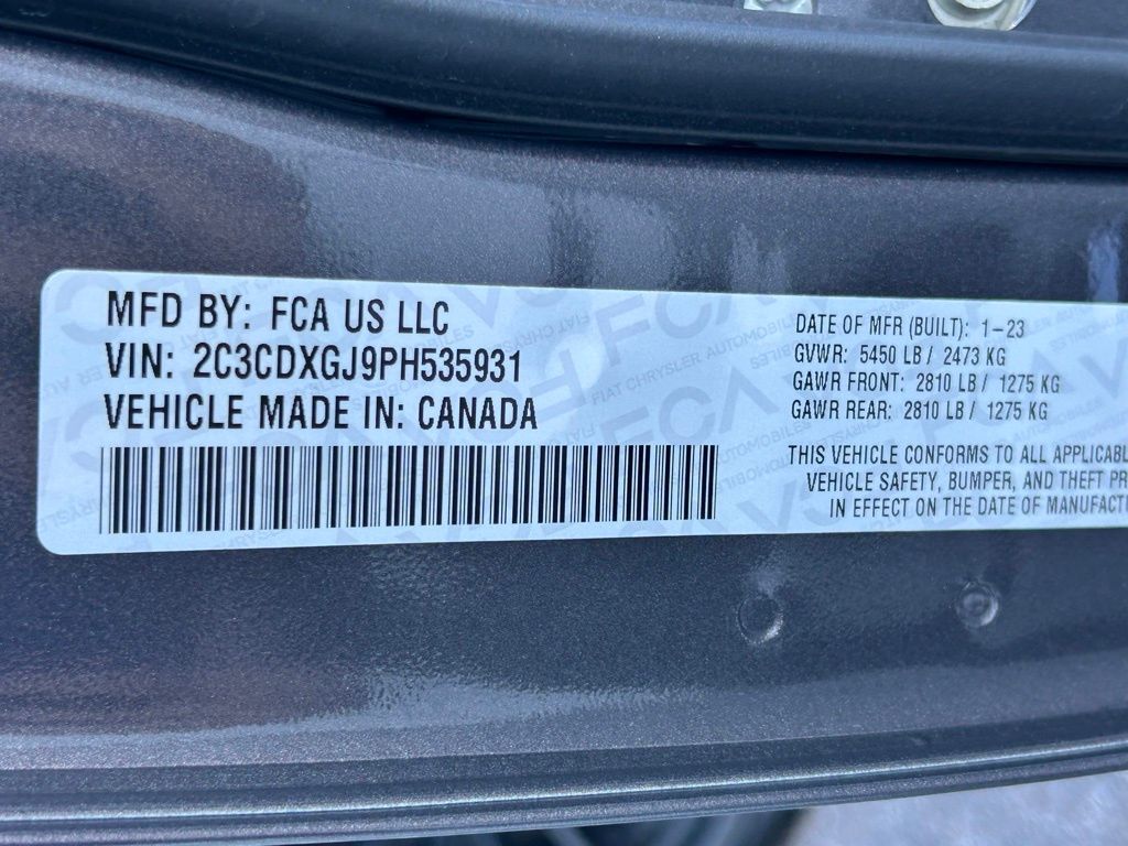 Used 2023 Gray Dodge R/T Scat Pack image 65