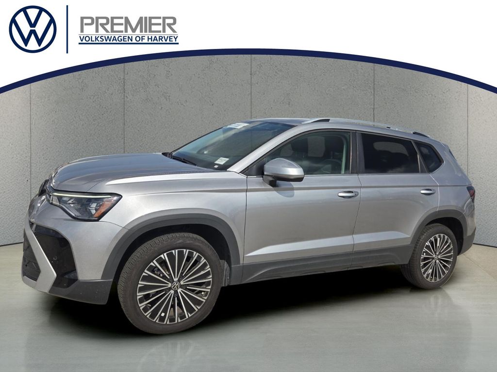 Silver Metallic 2025 Volkswagen Taos SUV / Crossover Front-Wheel Drive 8-Speed Automatic