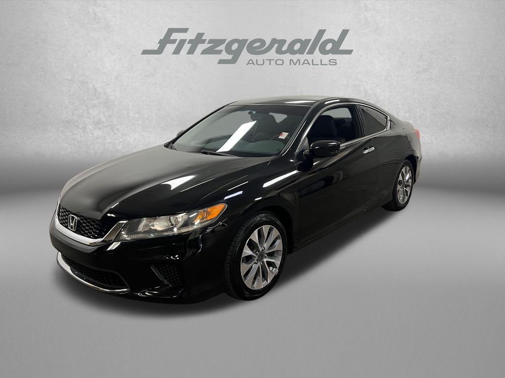 Black 2014 Honda Accord Coupe Coupe Front-Wheel Drive 6-Speed Manual