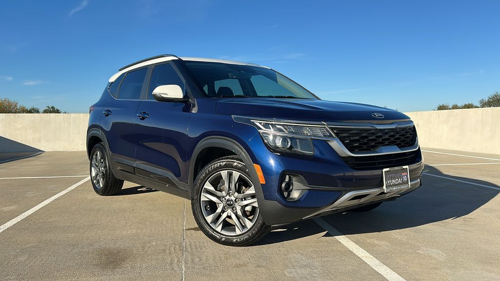 2021 Kia Seltos S Blue at Bayshore Chrysler Jeep Dodge Ram