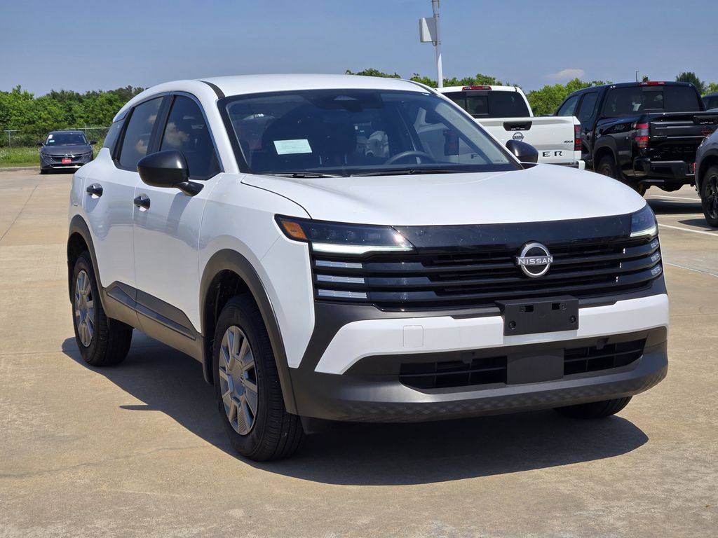 2026 Nissan Kicks S White at Central Houston Nissan
