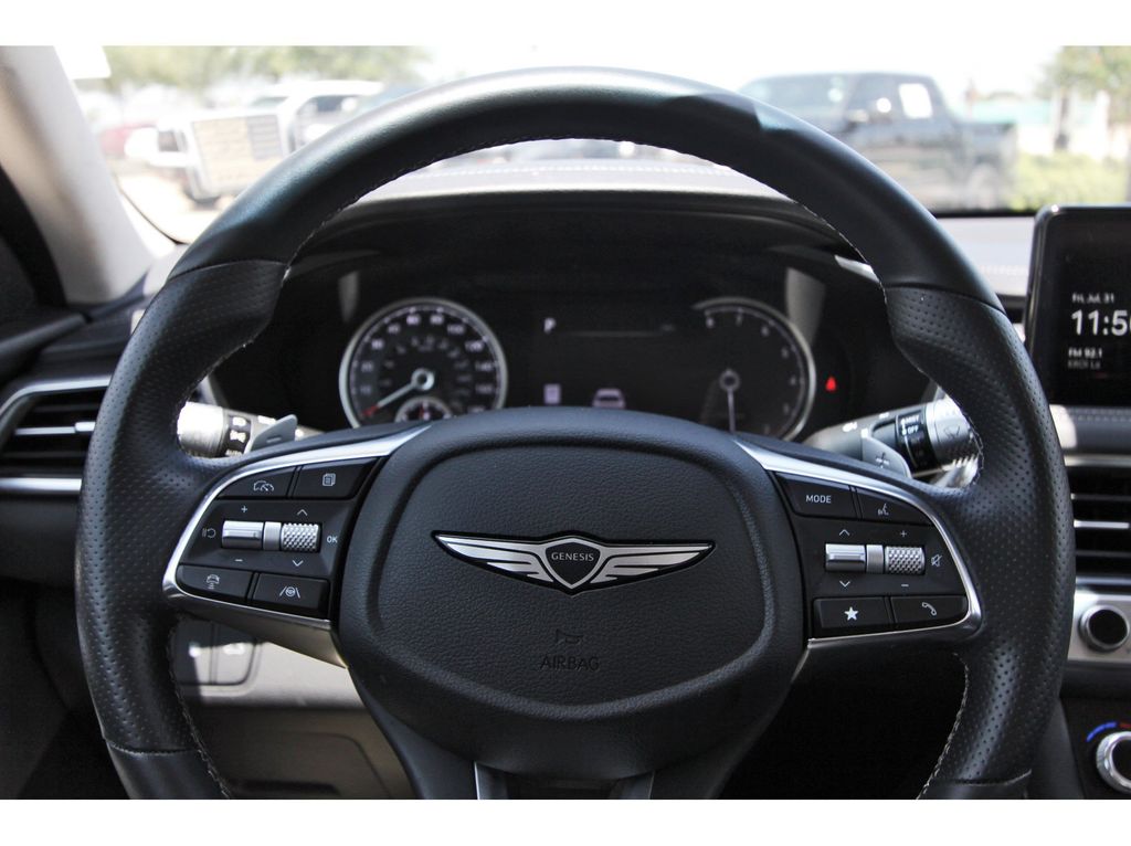 2025 Genesis G70 2.5T White at Genesis of Spring