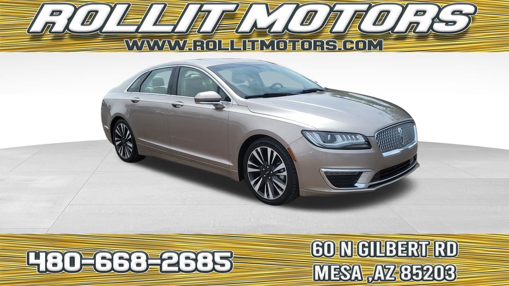 Iced Mocha Metallic 2018 Lincoln MKZ Hybrid Sedan Front-Wheel Drive Continuously Variable Transmission