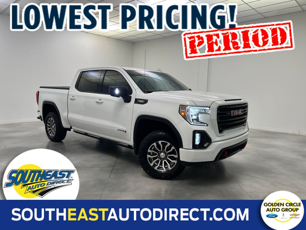 Summit White 2021 GMC Sierra 1500 Pickup Truck Four-Wheel Drive Automatic