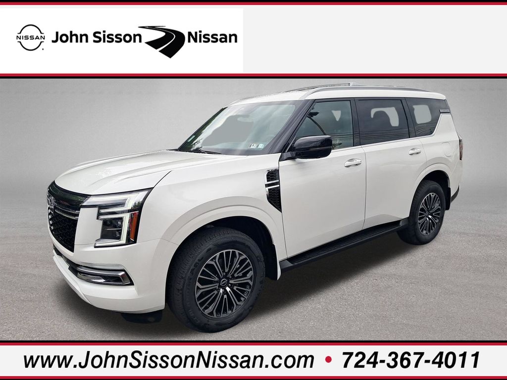 2026 Nissan Armada SL White at John Sisson Motors