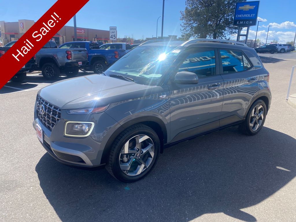 Galactic Gray 2021 Hyundai Venue SEL FWD SUV / Crossover Front-Wheel Drive Continuously Variable Transmission
