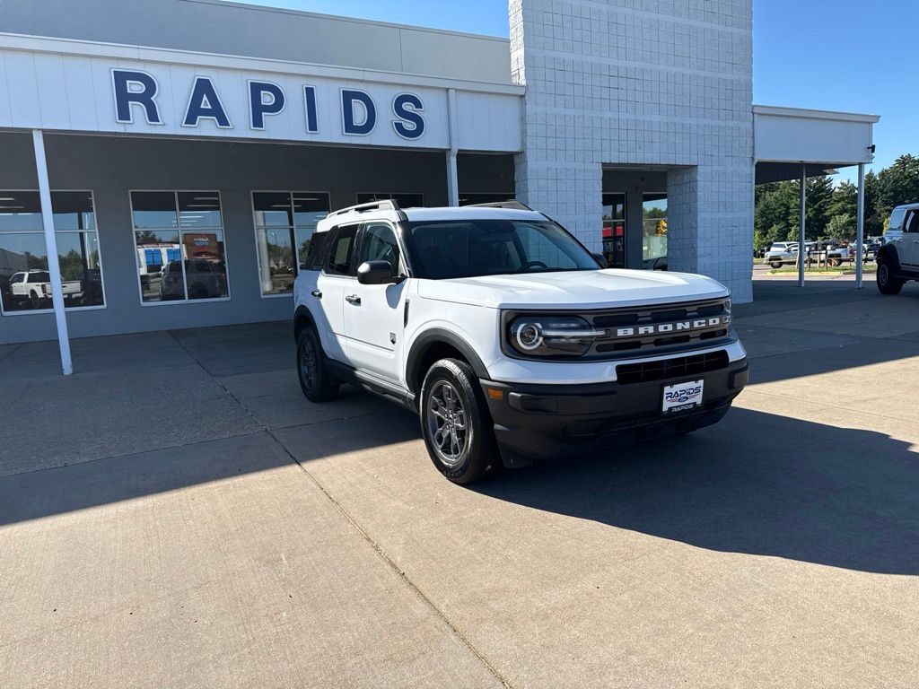 Oxford White 2024 Ford Bronco Sport SUV / Crossover All-Wheel Drive 8-Speed Automatic