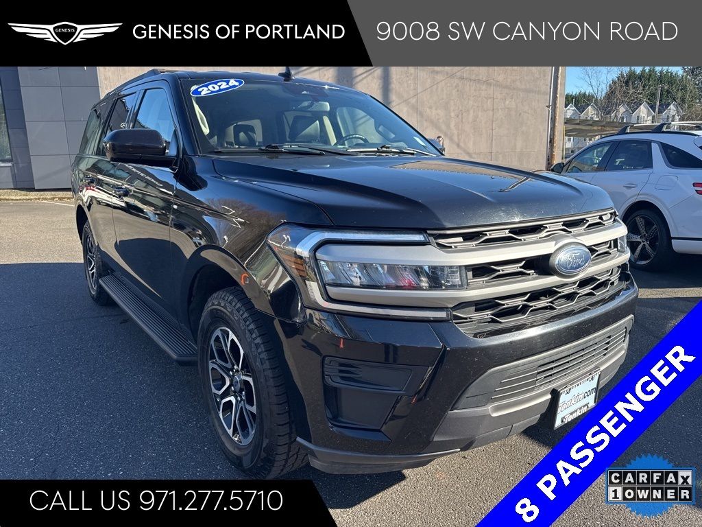 Black Metallic 2024 Ford Expedition XLT 4WD SUV / Crossover Four-Wheel Drive Automatic