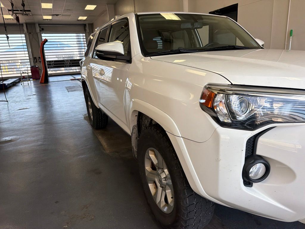 Super White 2016 Toyota 4Runner SUV / Crossover Four-Wheel Drive 5-Speed Automatic Overdrive