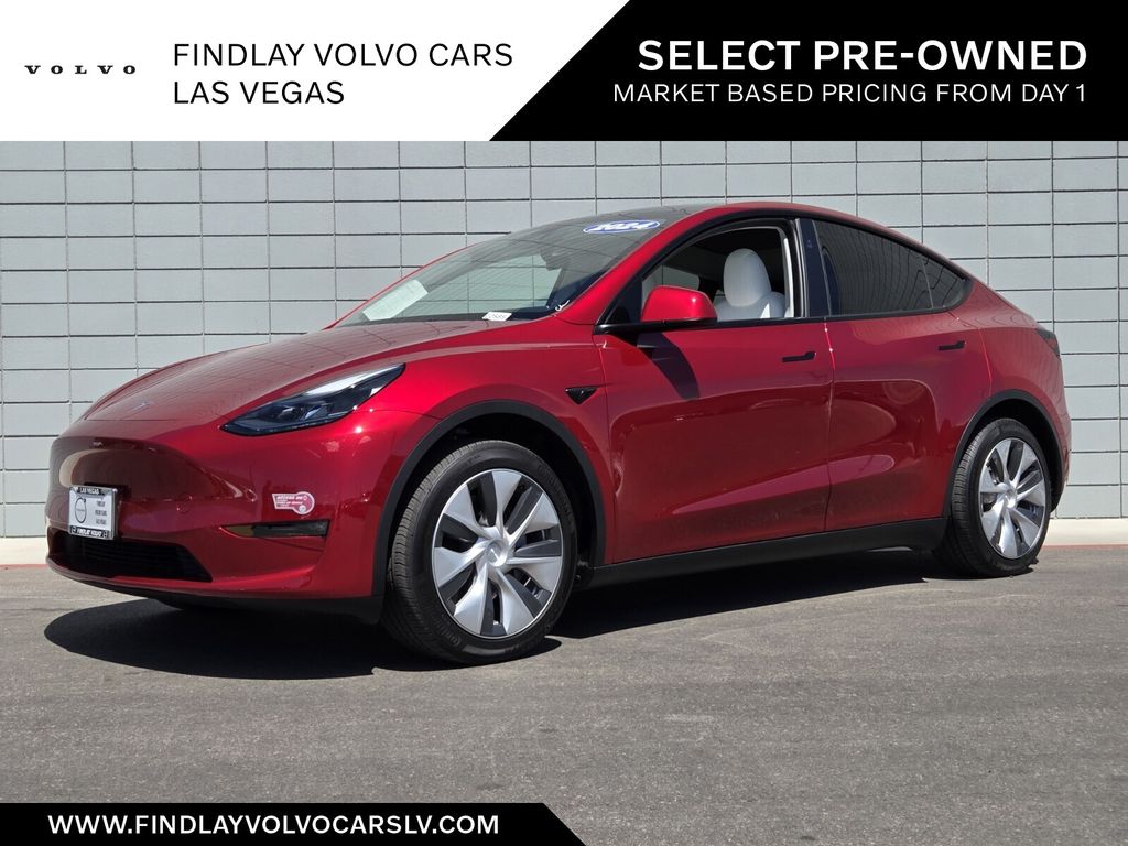 Ultra Red 2024 Tesla Model Y Long Range AWD SUV / Crossover All-Wheel Drive 1-Speed Automatic