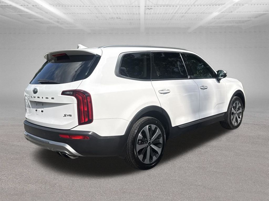 2021 Kia Telluride S White at South Hills Kia