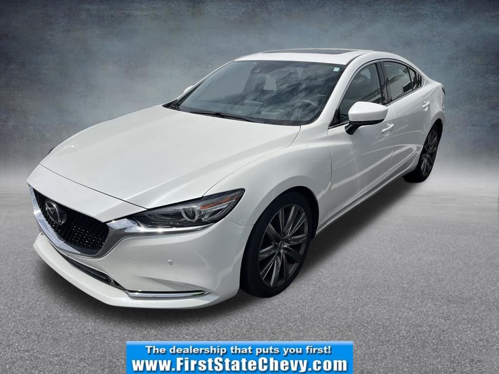 Snowflake White Pearl Mica 2018 Mazda MAZDA6 Signature Sedan FWD Sedan Front-Wheel Drive 6-Speed Automatic