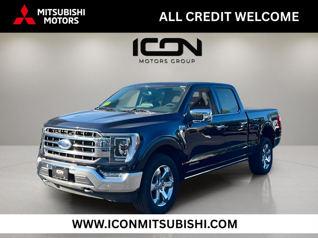 Antimatter Blue Metallic 2023 Ford F-150 Pickup Truck Four-Wheel Drive Automatic