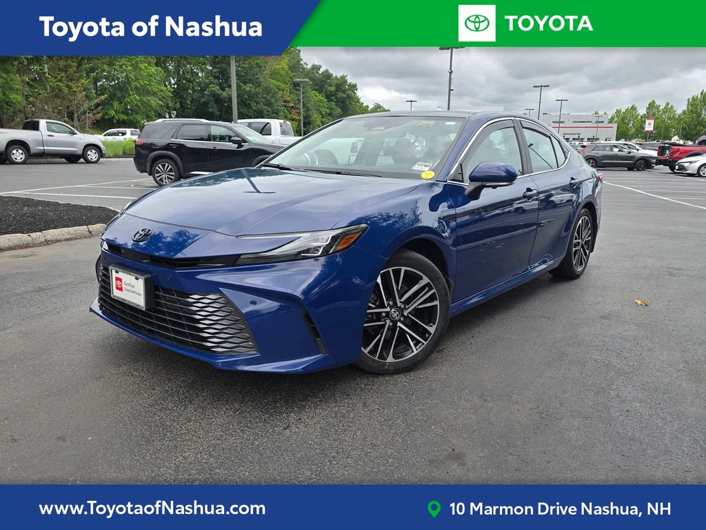 Reservoir Blue 2025 Toyota Camry Sedan All-Wheel Drive Continuously Variable Transmission