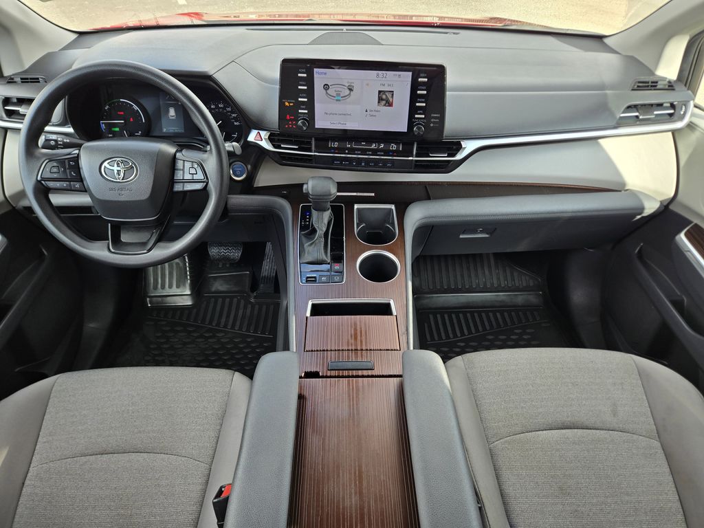 2024 Toyota Sienna LE Red at Classic Chevrolet Galveston