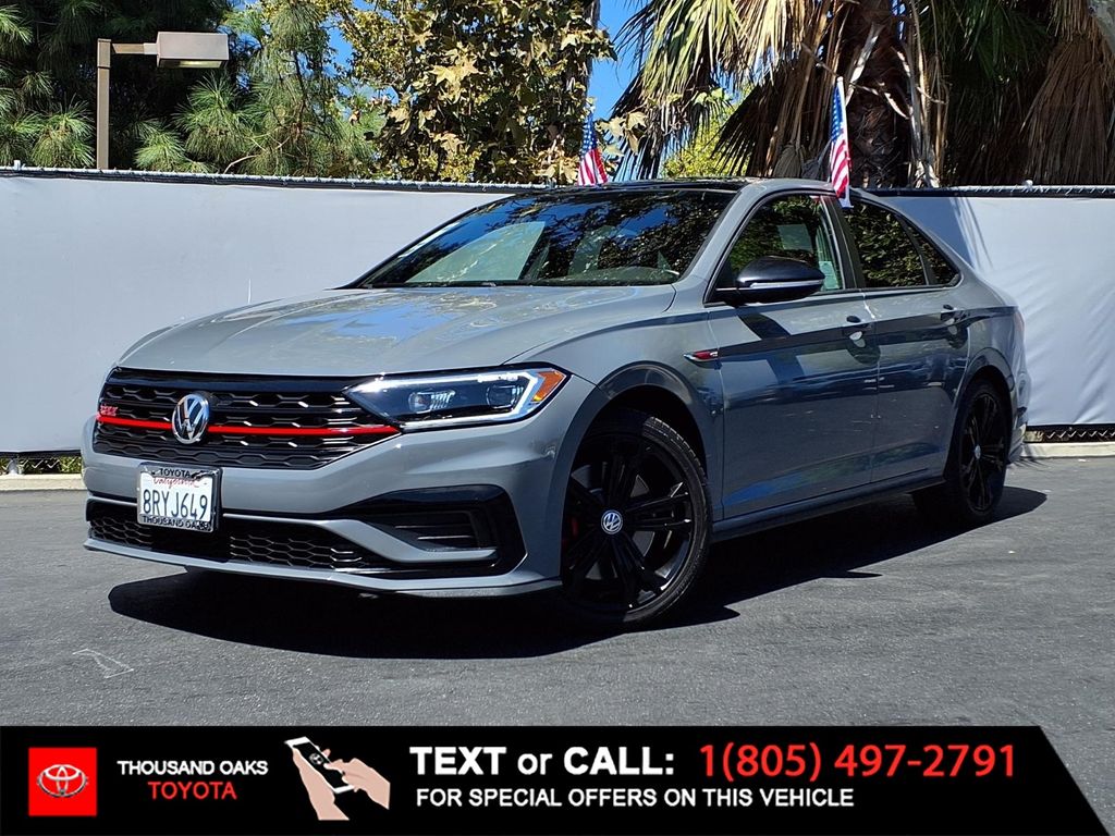 Black 2020 Volkswagen Jetta GLI Sedan Front-Wheel Drive 7-Speed Dual Clutch