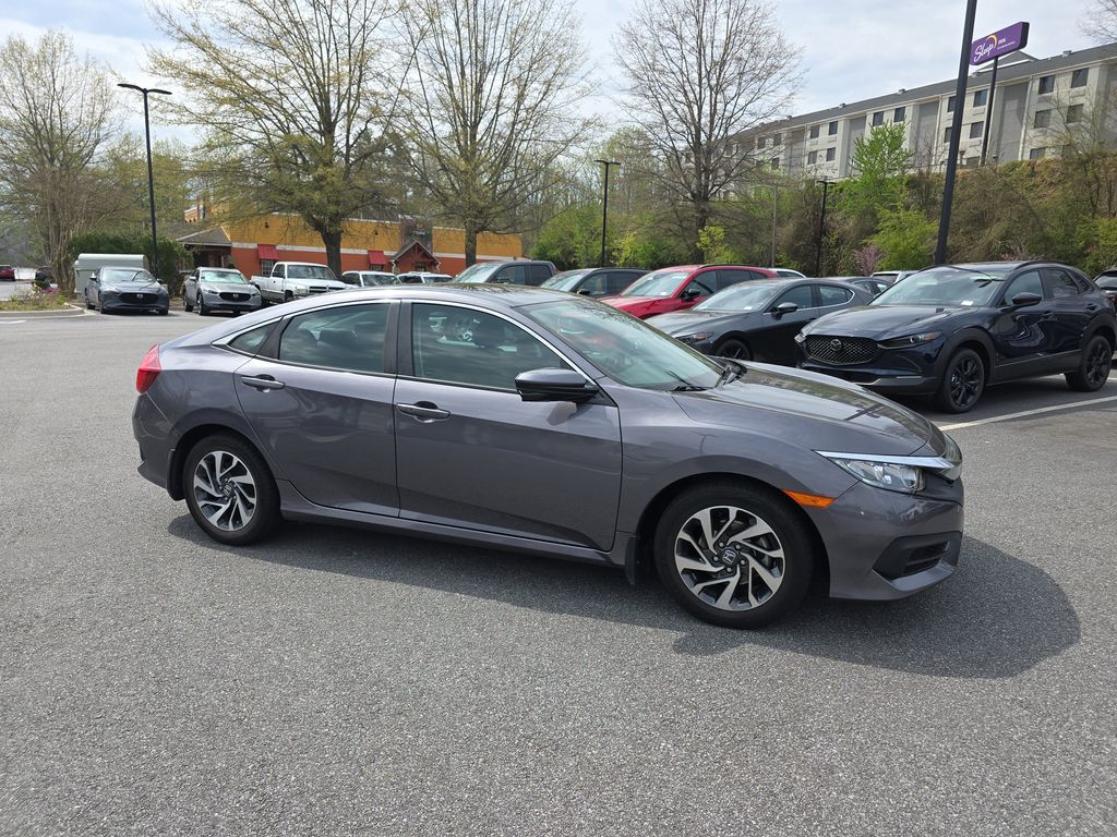 -Select- 2016 Honda Civic EX Sedan Front-Wheel Drive Continuously Variable Transmission