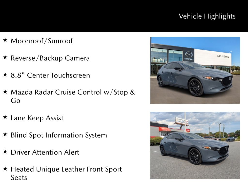 2024 Mazda Mazda3 Hatchback 2.5 S Carbon Edition