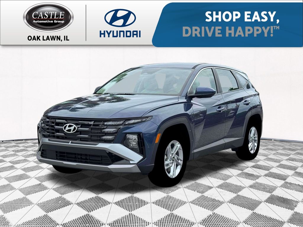 Atlantis Blue 2026 Hyundai Tucson SUV / Crossover Front-Wheel Drive 8-Speed Automatic