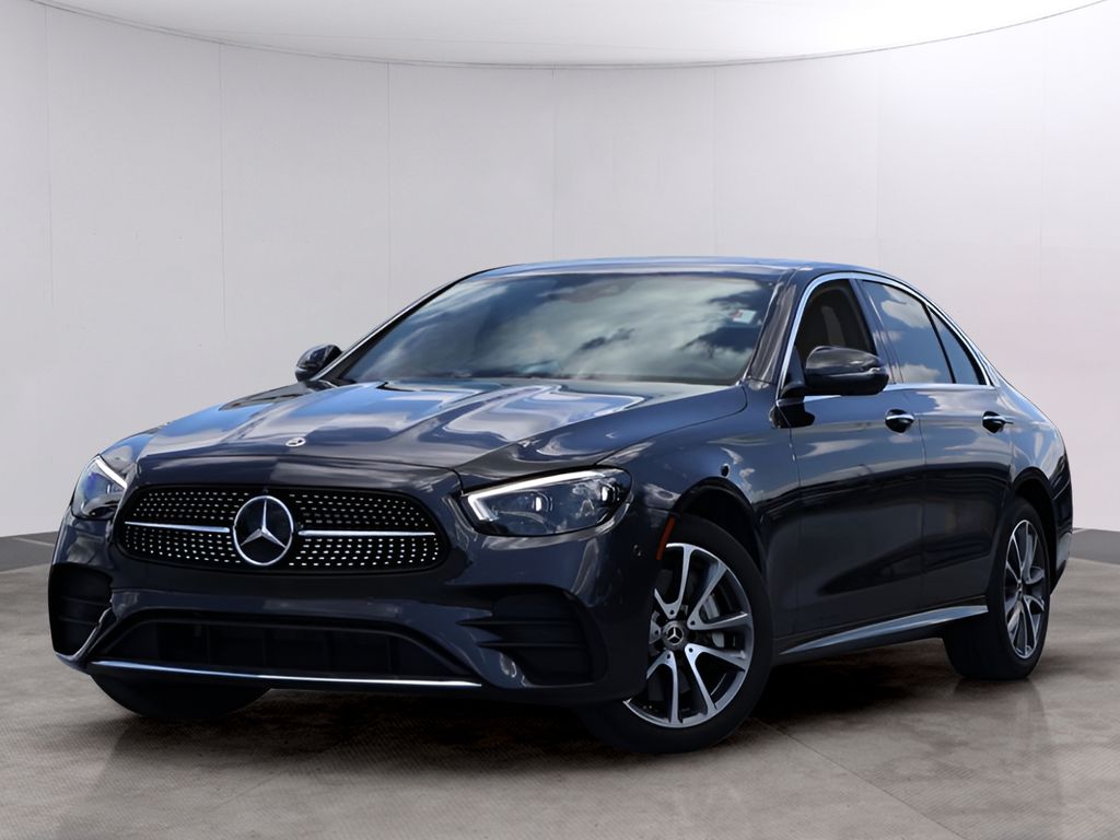 Graphite Gray Metallic 2023 Mercedes-Benz E-Class Sedan All-Wheel Drive 9-Speed Automatic