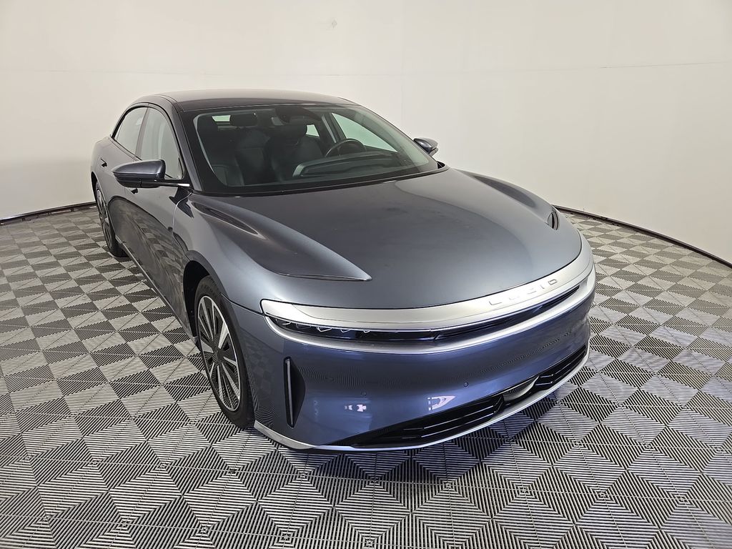 Blue 2025 Lucid Air Sedan Rear-Wheel Drive 1-Speed Automatic
